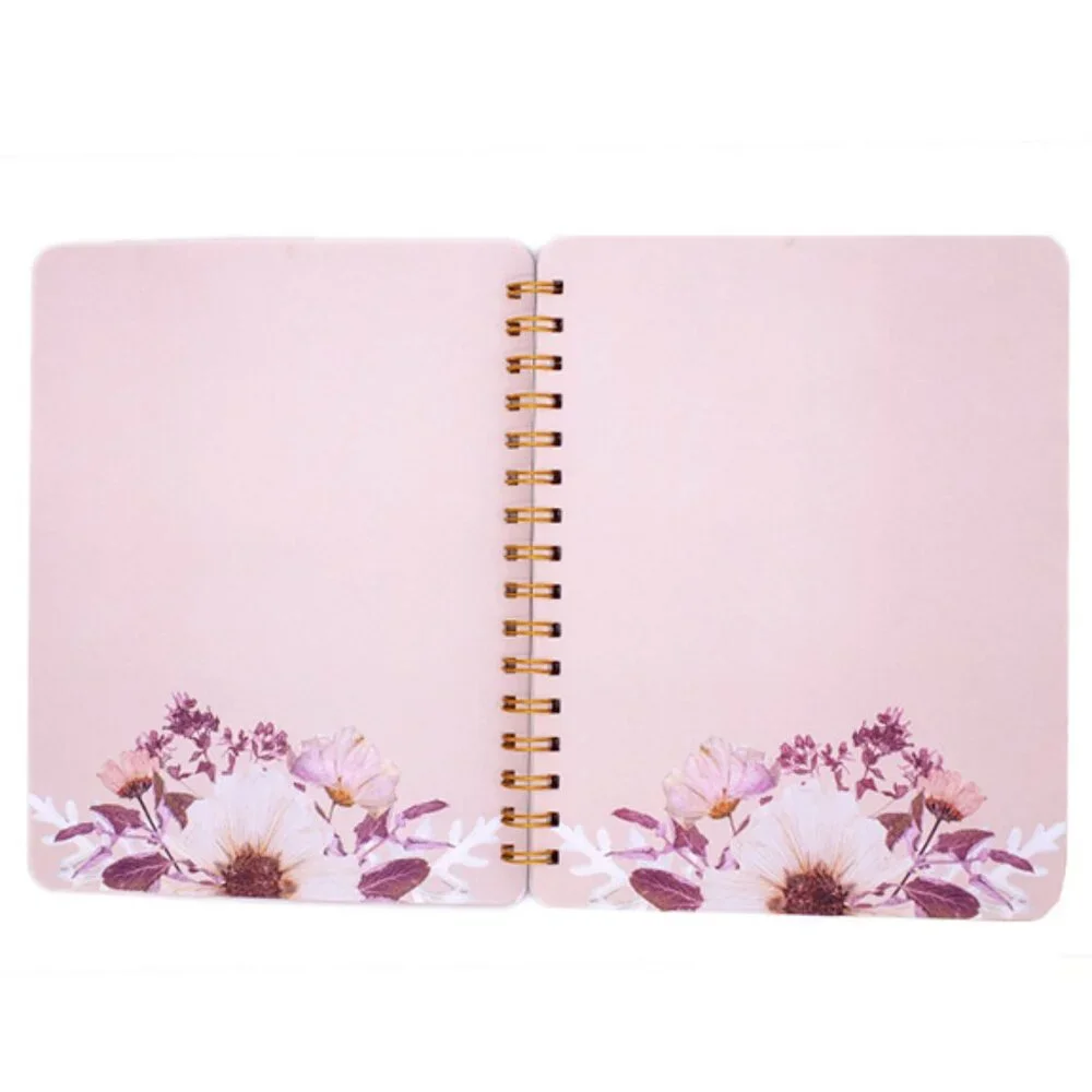 NWT NEW Papaya Lay Flat Spiral Notebook Journal 